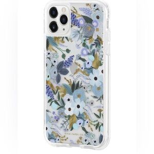 NEW Rifle Paper Co. Garden Party Blue iPhone 12 Pro Max Case